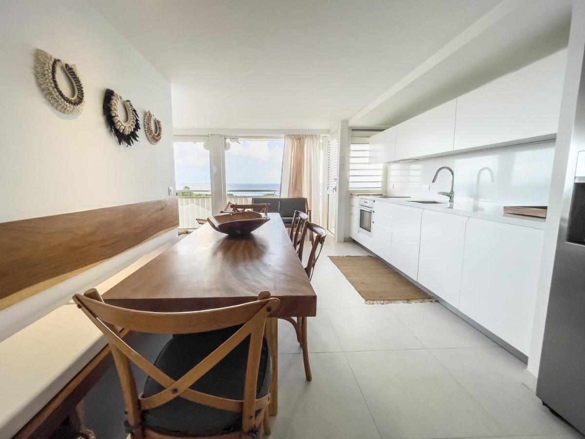 Appartement Toucan - Grand Standing Pleine Vue Mer Сен-Франсуа Екстер'єр фото